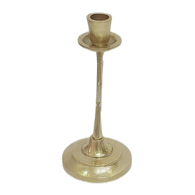 9x5" Star Taper Holder, Gold - Al Rugaib Furniture