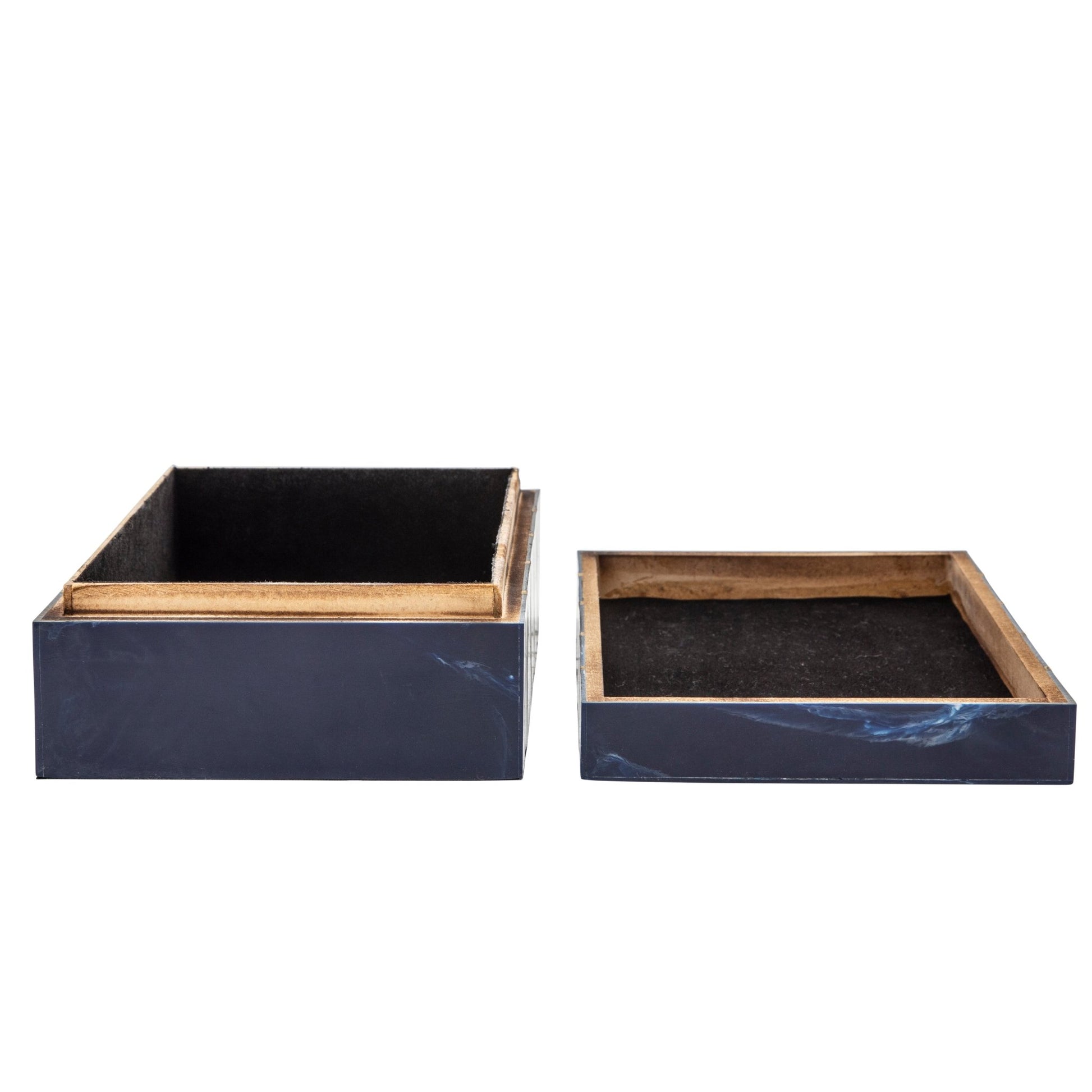 9X6 RECTANGULAR BOX, BLUE Box| Sagebrook Home