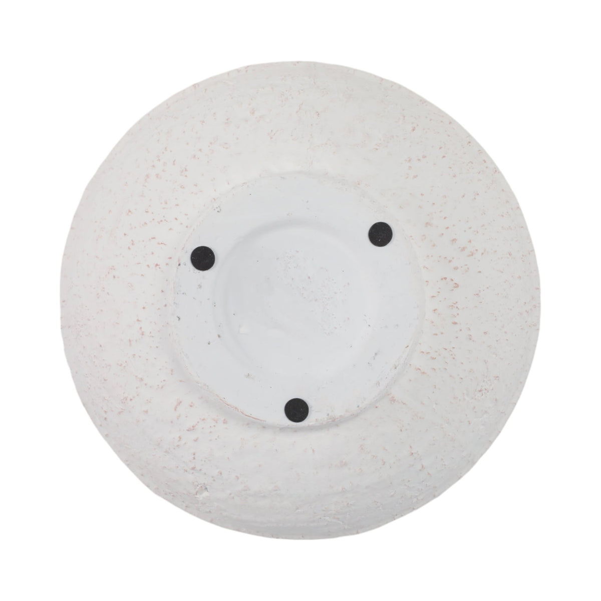 9x9" Textured Terracotta Bowl, White Table Decors| Sagebrook Home