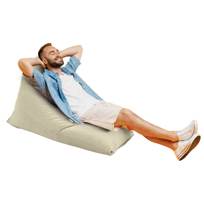 Ilkay Velvet Bean Bag Chair - Small