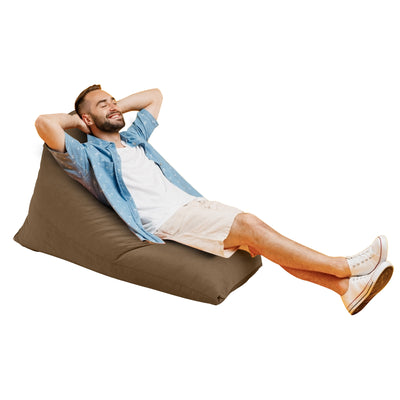 Ilkay Velvet Bean Bag Chair - Small