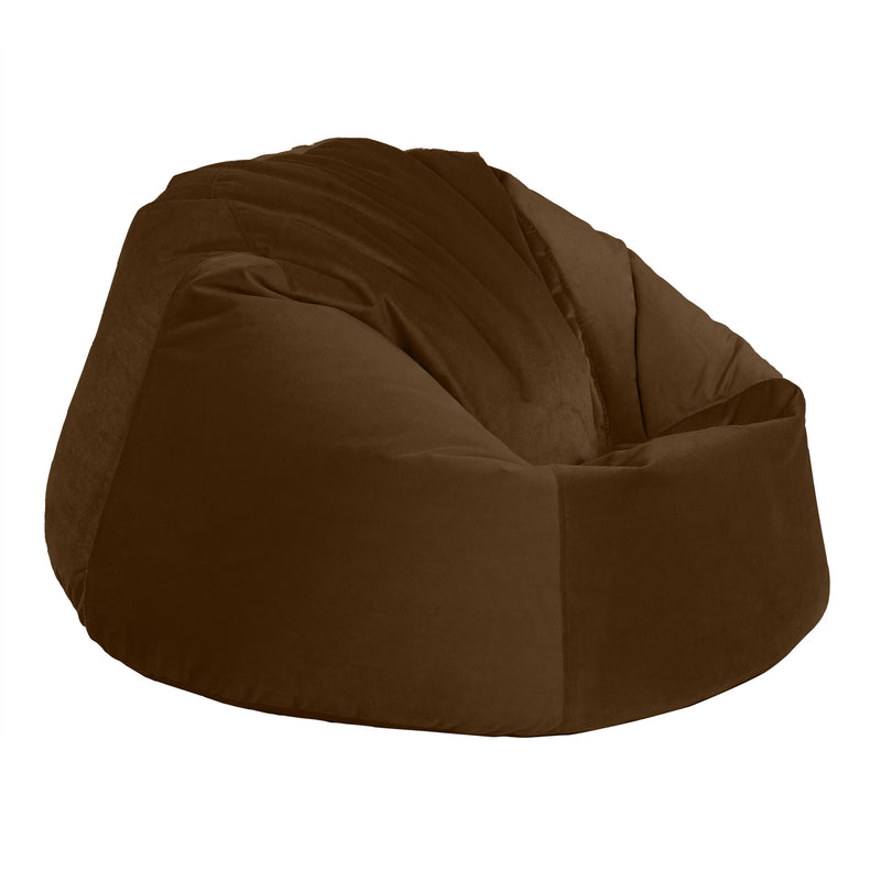 Niklas Velvet Bean Bag Chair - Large