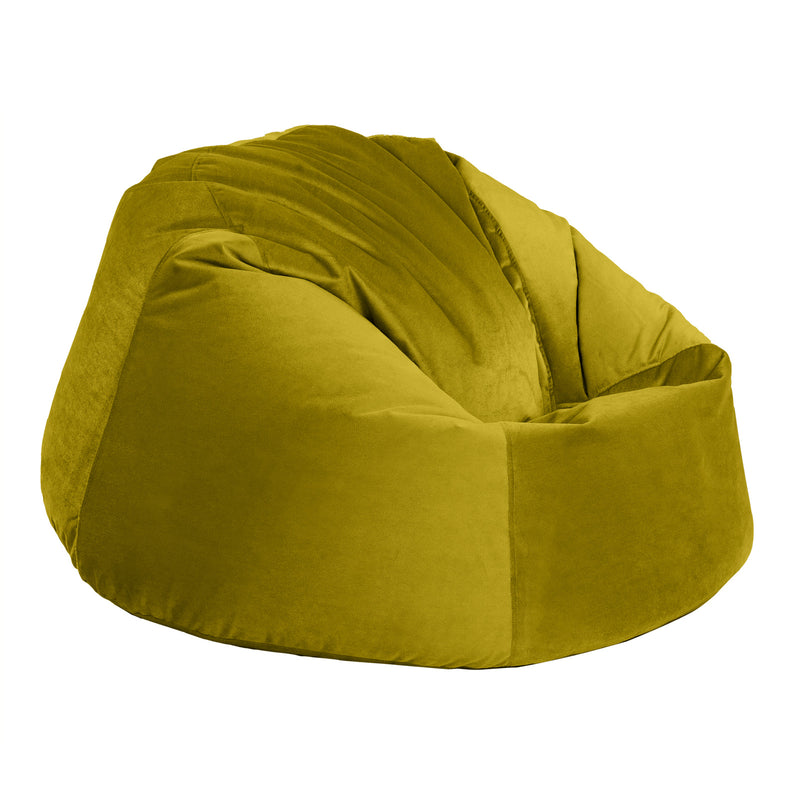 Niklas Velvet Bean Bag Chair - Medium