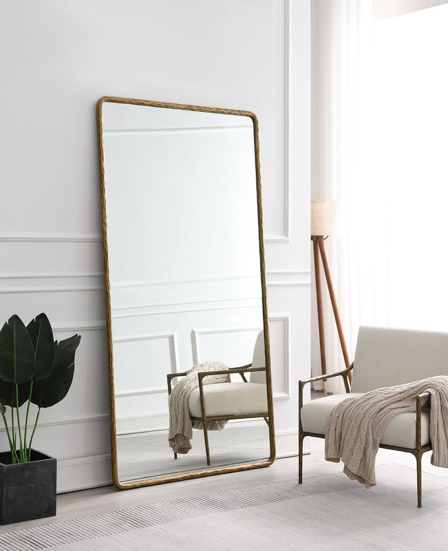 iron mirror- Gold XLarg Mirror