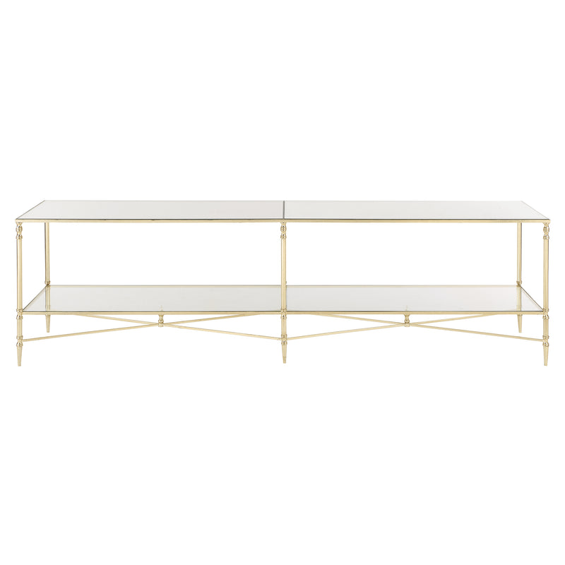 Henzler 200 W x 56 H x 48 D Tv unit with Mirror Top