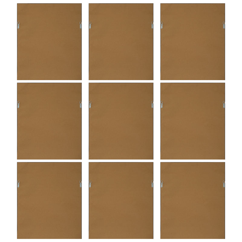 Botanical Flowers Framed Prints, S/9