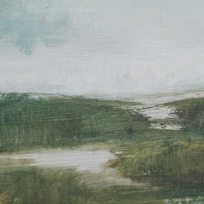 The Path Of The Water Framed Print