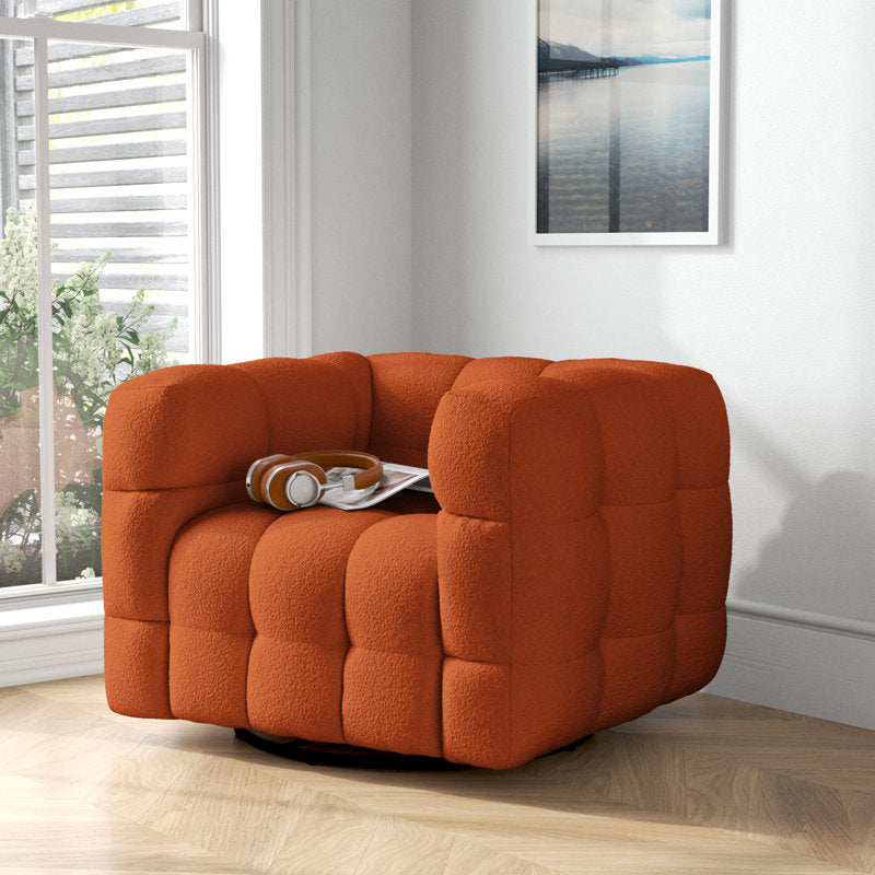 Royal | Bliss Lounge Chair Boucle & Swedish Wood - 85×88×75 cm