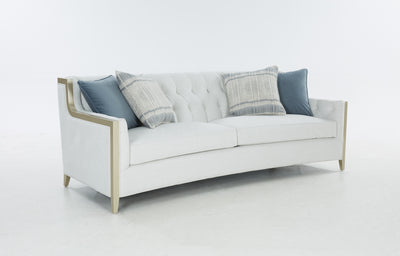 Candace Wood 3 Seater Sofa