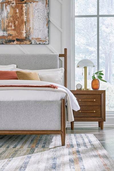 طقم سرير لينكوت بحجم كينغ مع تنجيد