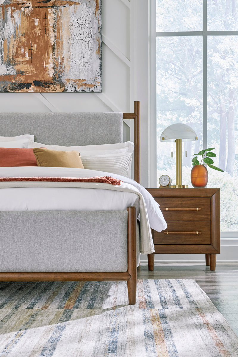 طقم سرير لينكوت بحجم كينغ مع تنجيد