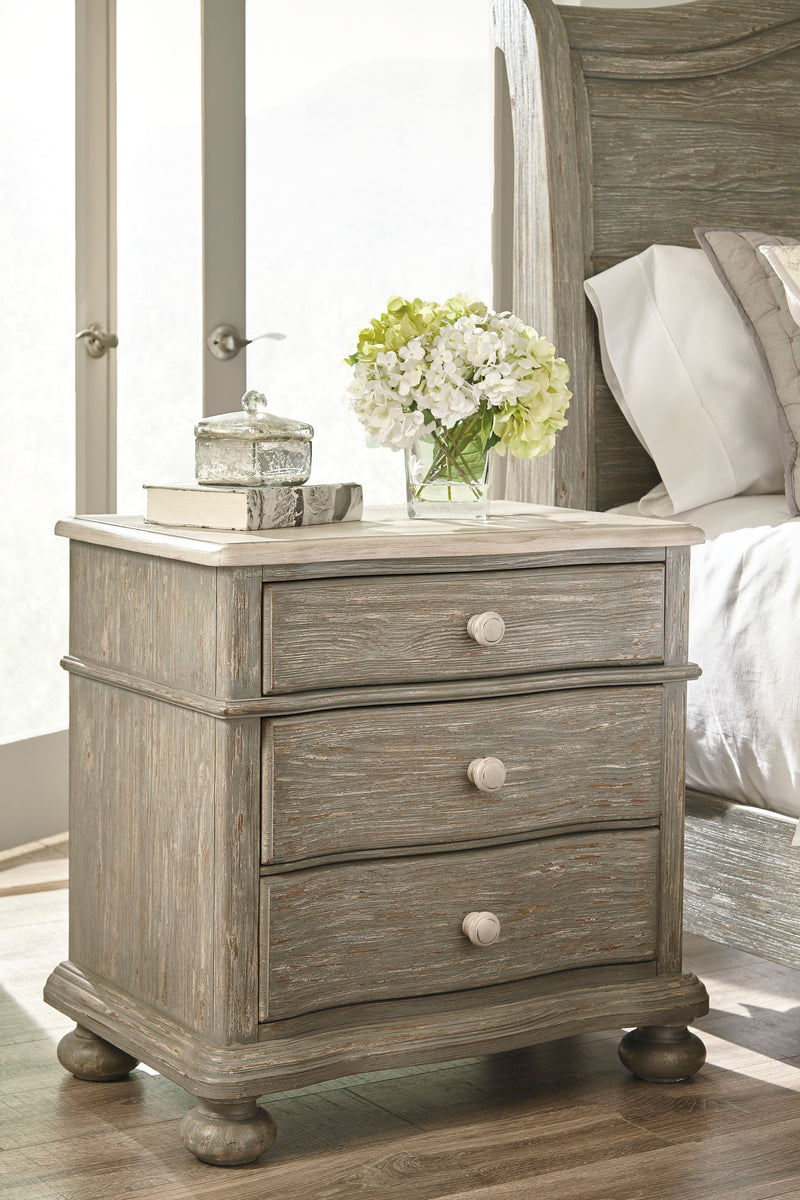 Three Drawer Night Stand