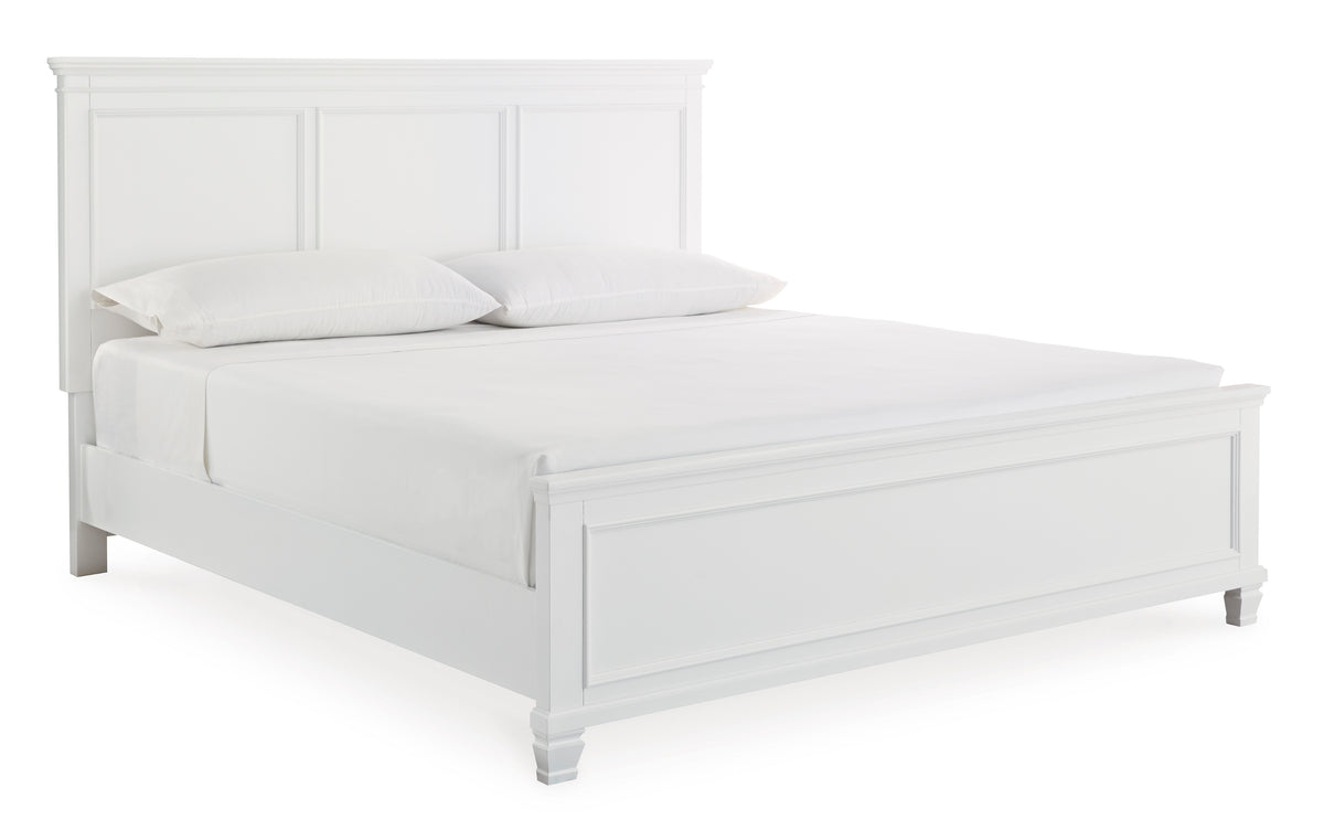 Fortman King Upholstered Bedroom Set with SM1660CK Mattress Offer