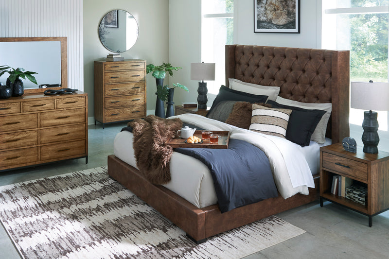 Steenlage California King Upholstered Bed