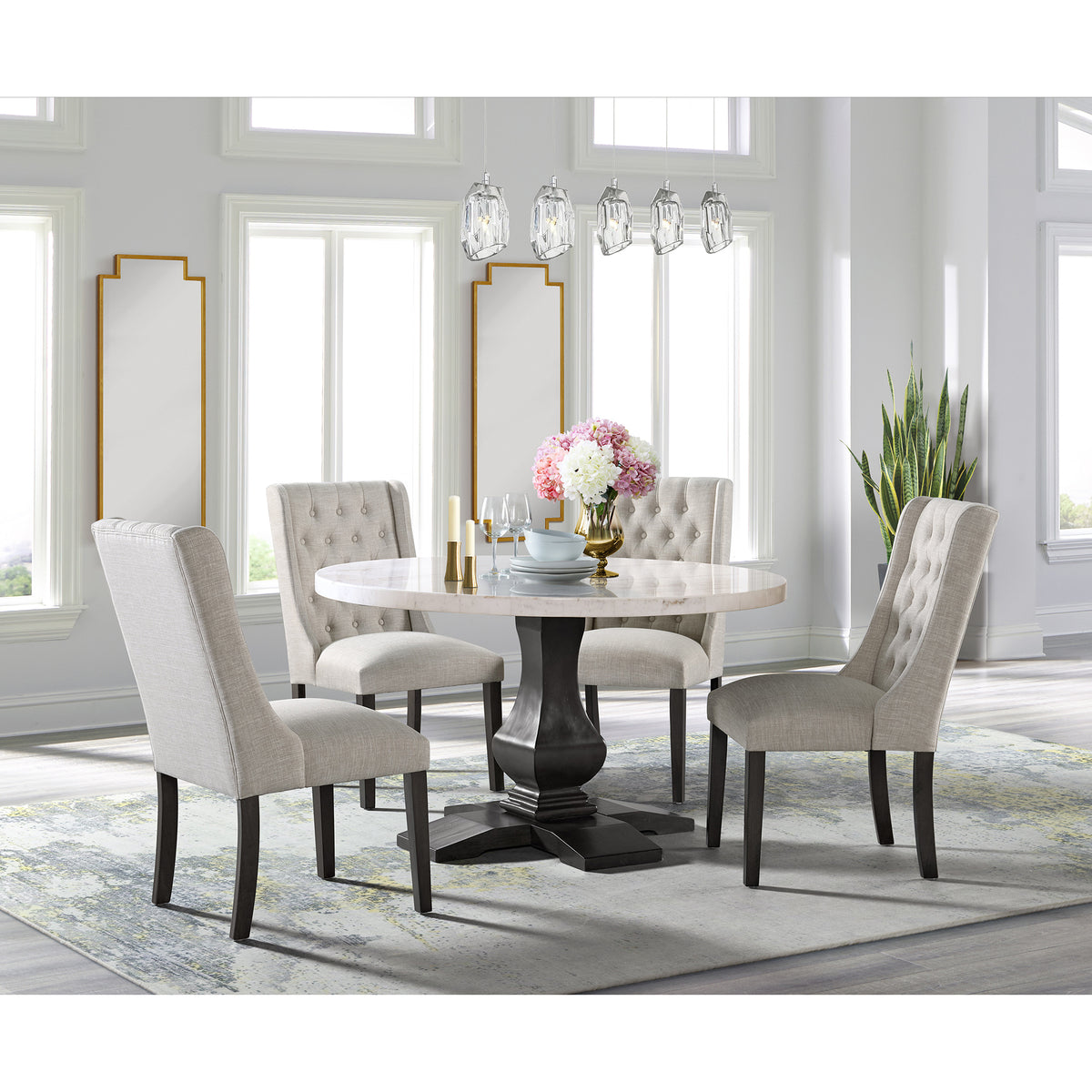 Monticello Round Table Dark