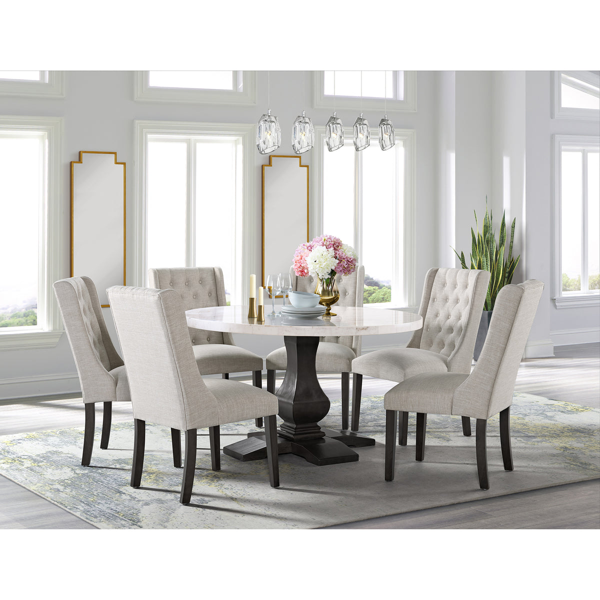 Monticello Round Table Dark