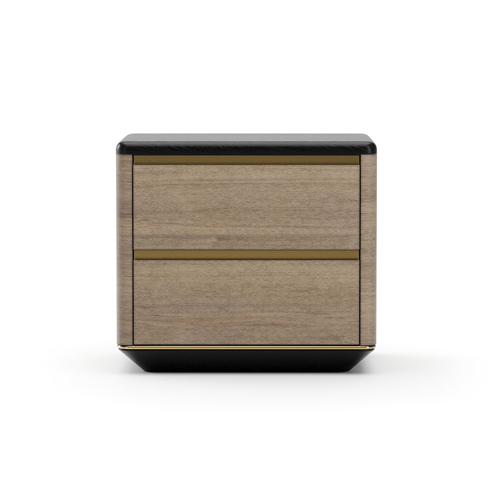 MADERA PLINTH NIGHSTAND - CHOCOLATE