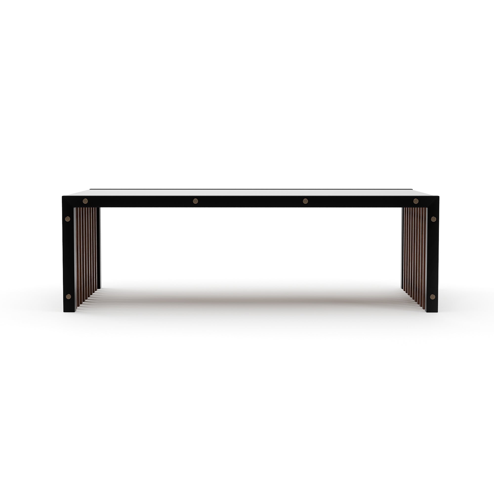 PINSTRIPE DARK COCKTAIL TABLE