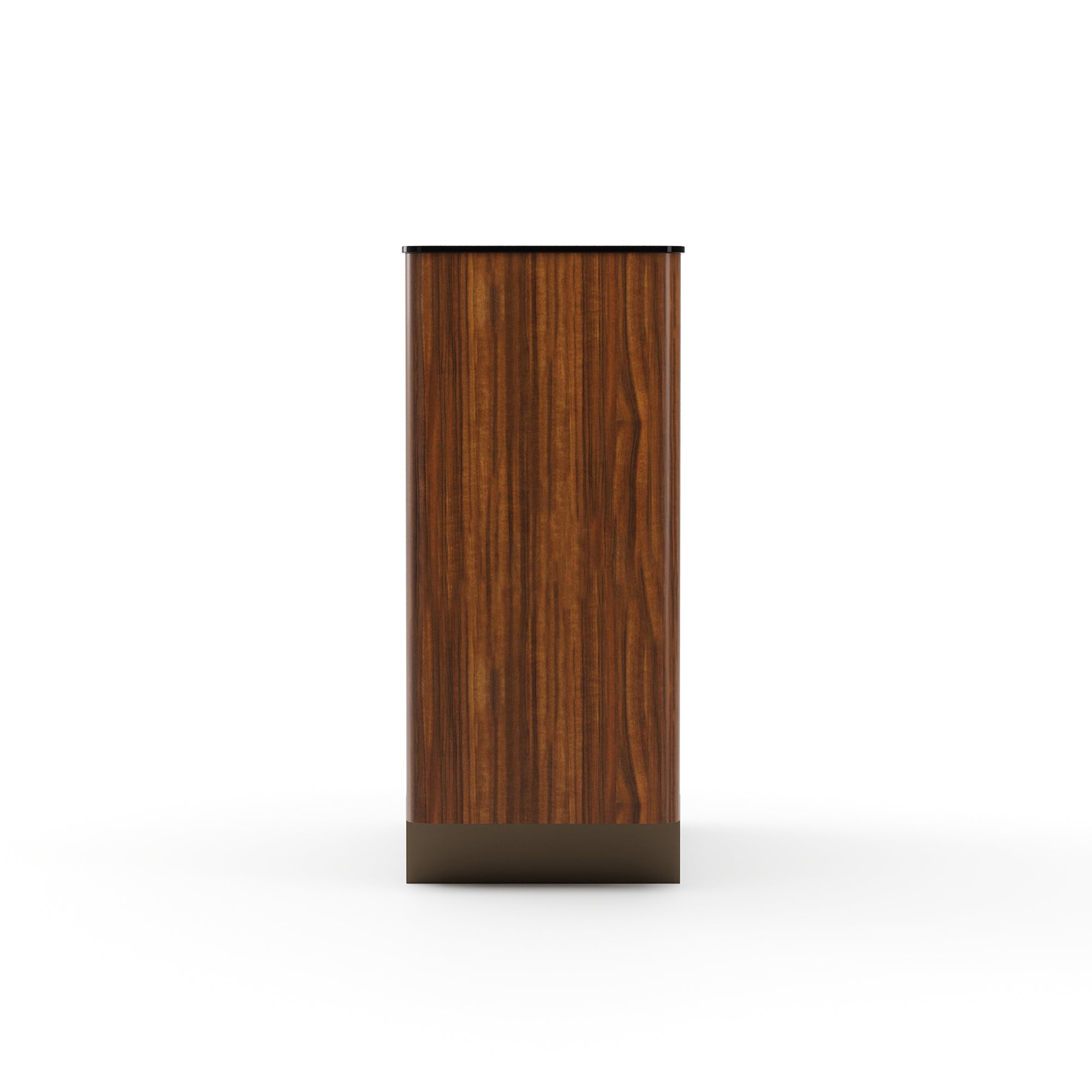 ALTURA GLASS TOP HALL CHEST