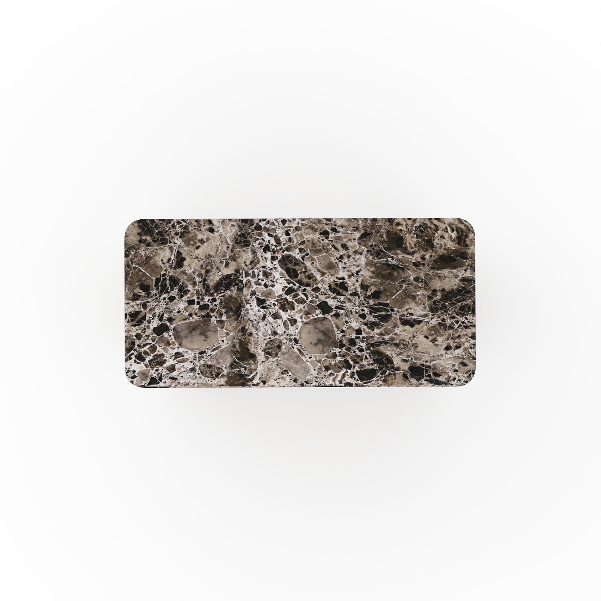 ALTURA STONE TOP HALL CHEST