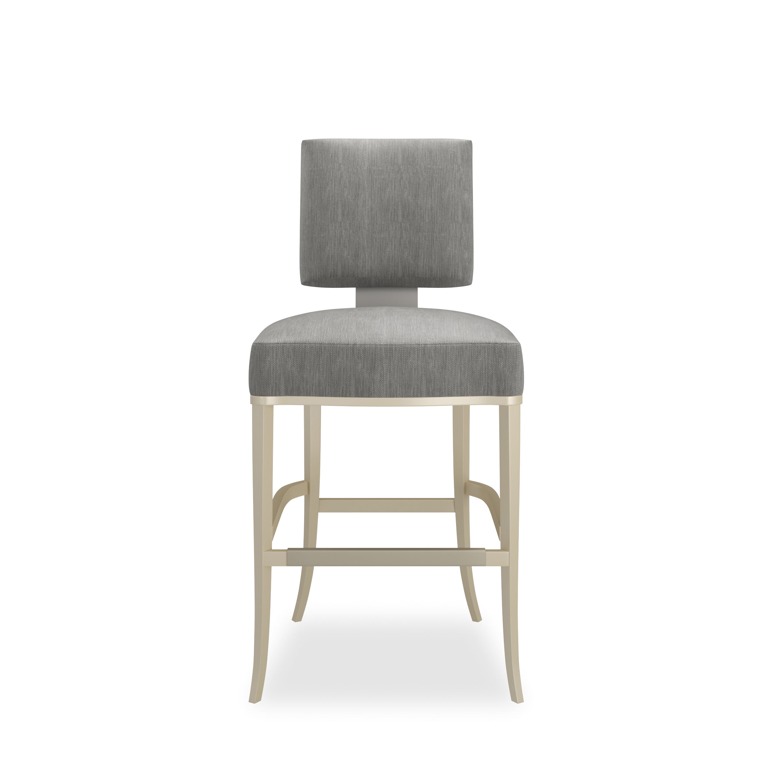 RESERVED SEATING COUNTER STOOL-PEWTER