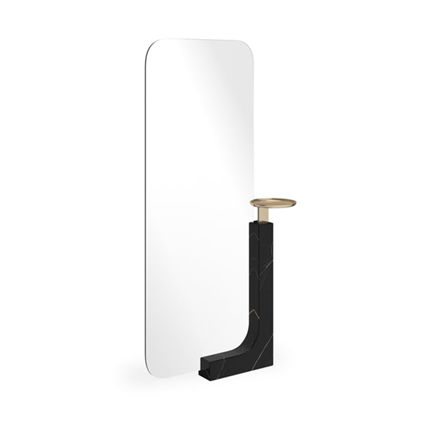 OVERLAP FLOOR MIRROR DARK