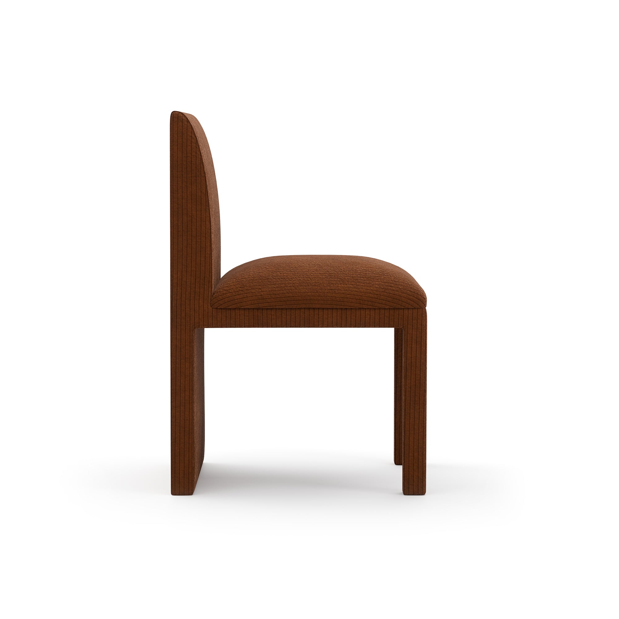 PRECIPICE UPH DINING CHAIR SAFFRON