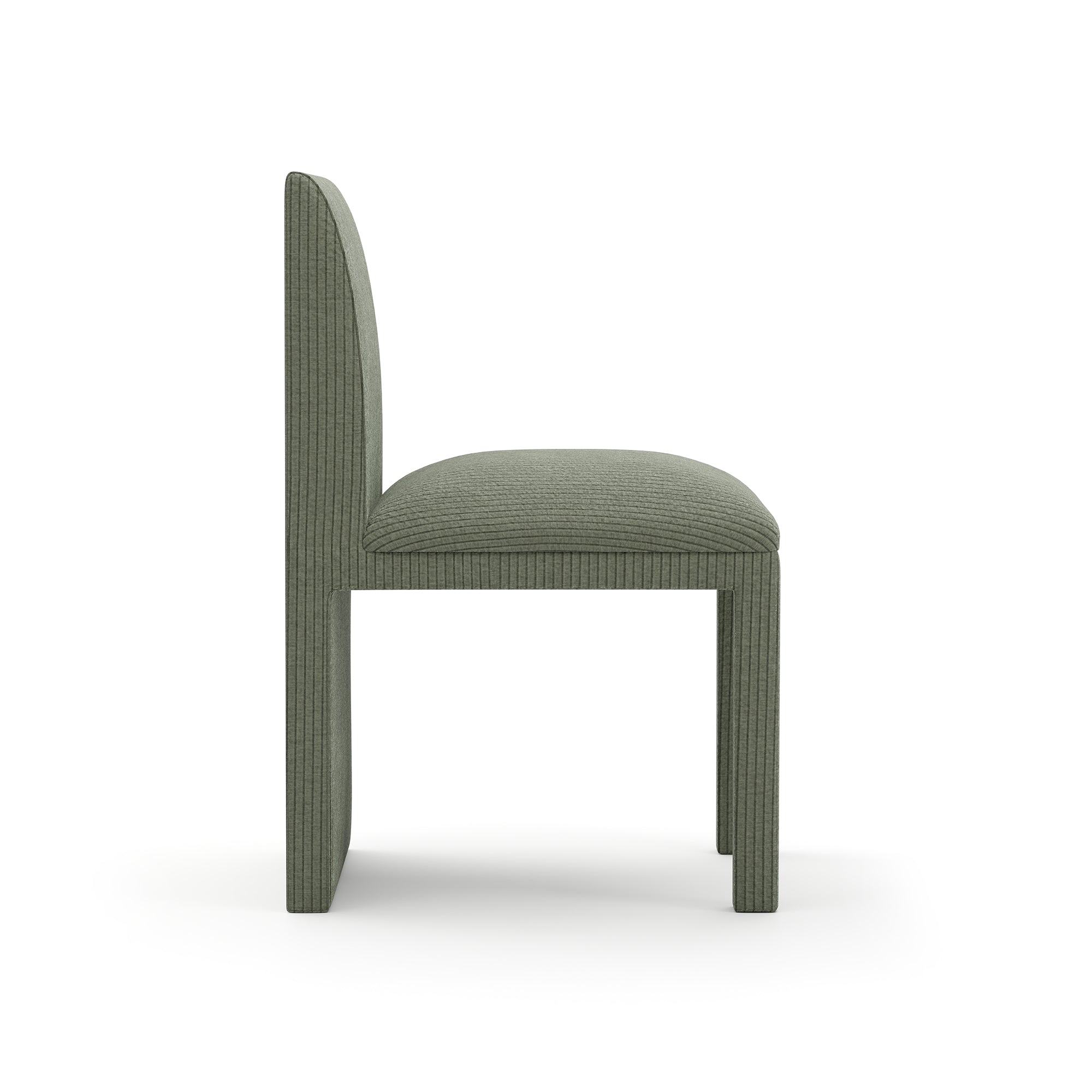 PRECIPICE UPH DINING CHAIR EUCALYPTUS