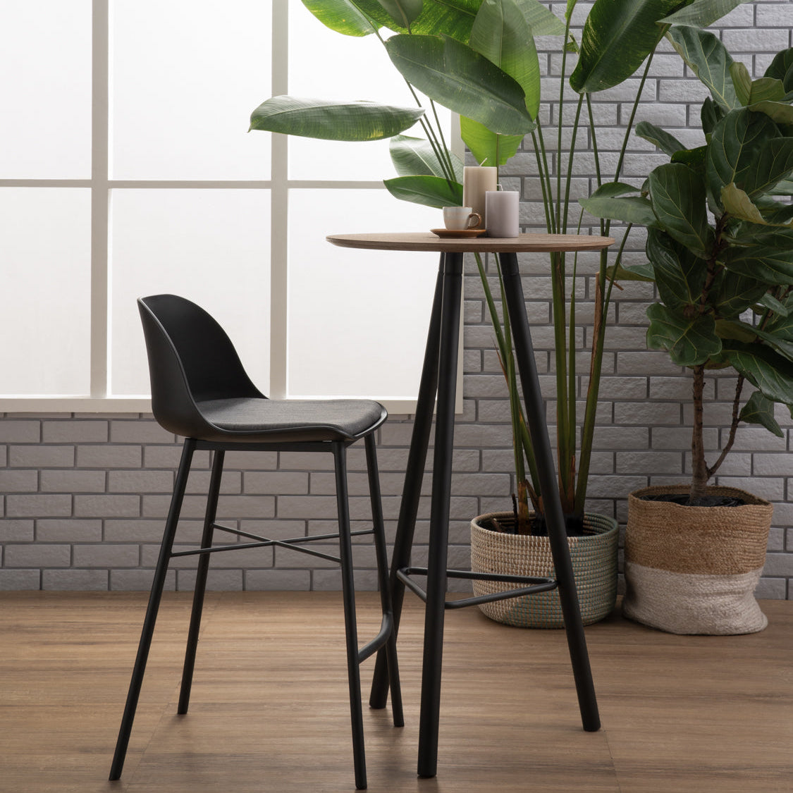 LAXMI COUNTER CHAIR 802/204/F04 (#)