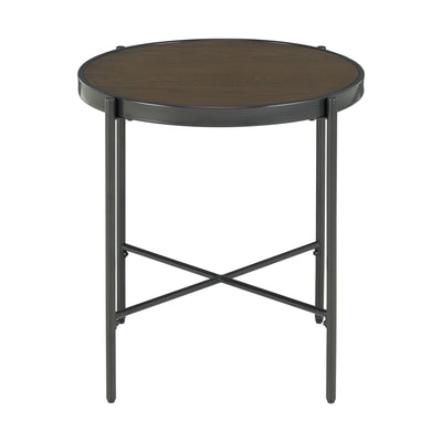Vienna End Table W/Wood Top