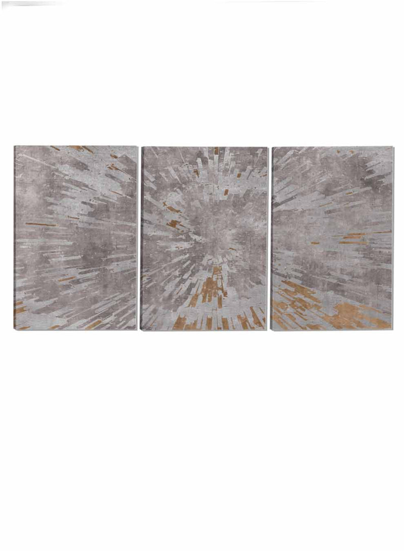 Retro Pattern Abstract Paintings(set of 3)