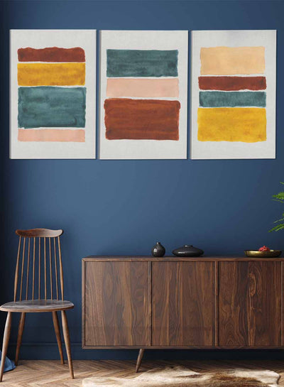 Watercolors Abstract Paintings(set of 3)