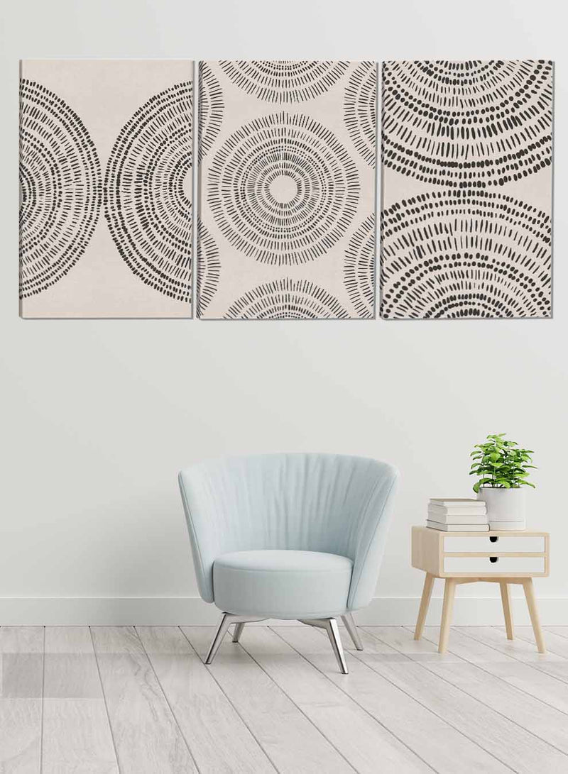 Various Shapes Paintings(set of 3)