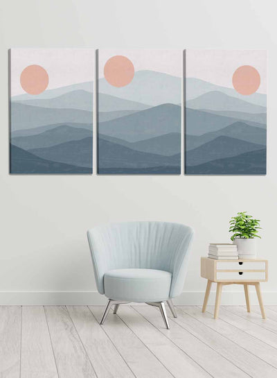 Abstract Aesthetic Boho Paintings(set of 3)
