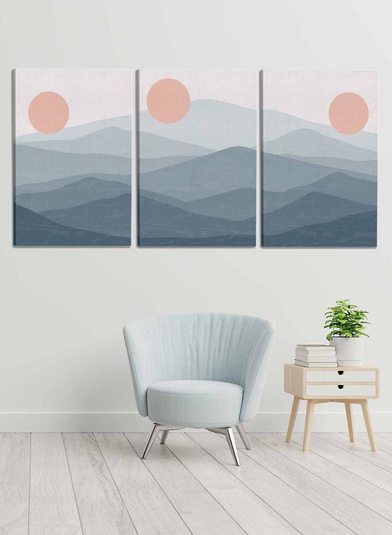 Abstract Aesthetic Boho Paintings(set of 3)