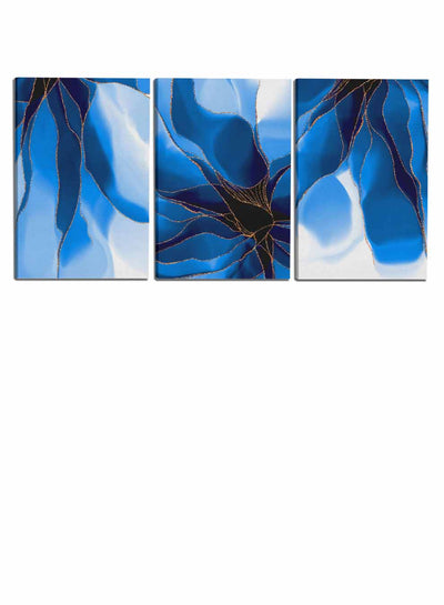 Abstract Fluid Art Watercolor Ink Paintings(set of 3)