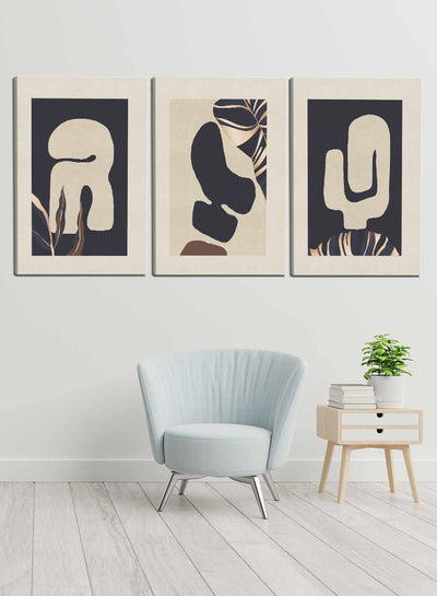 Abstract Modern Aesthetic Paintings(set of 3)