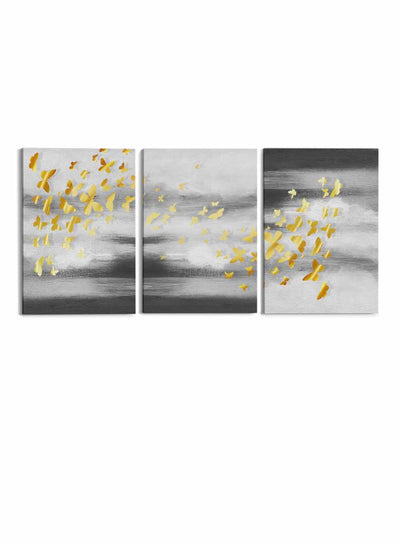 Butterfly Pattern Paintings(set of 3)