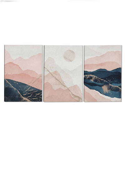 Mountain Abstract Paintings(set of 3)