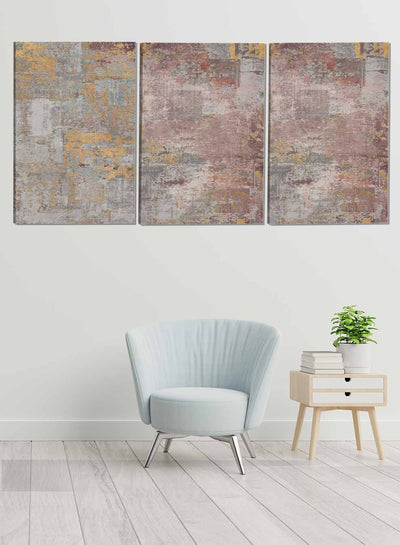 Suit Triptych Abstract Paintings(set of 3)