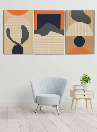Minimalistic Abstract Paintings(set of 3)