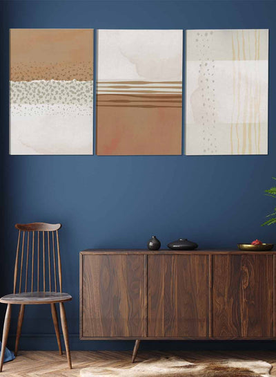 Brush Abstract Paintings(set of 3)