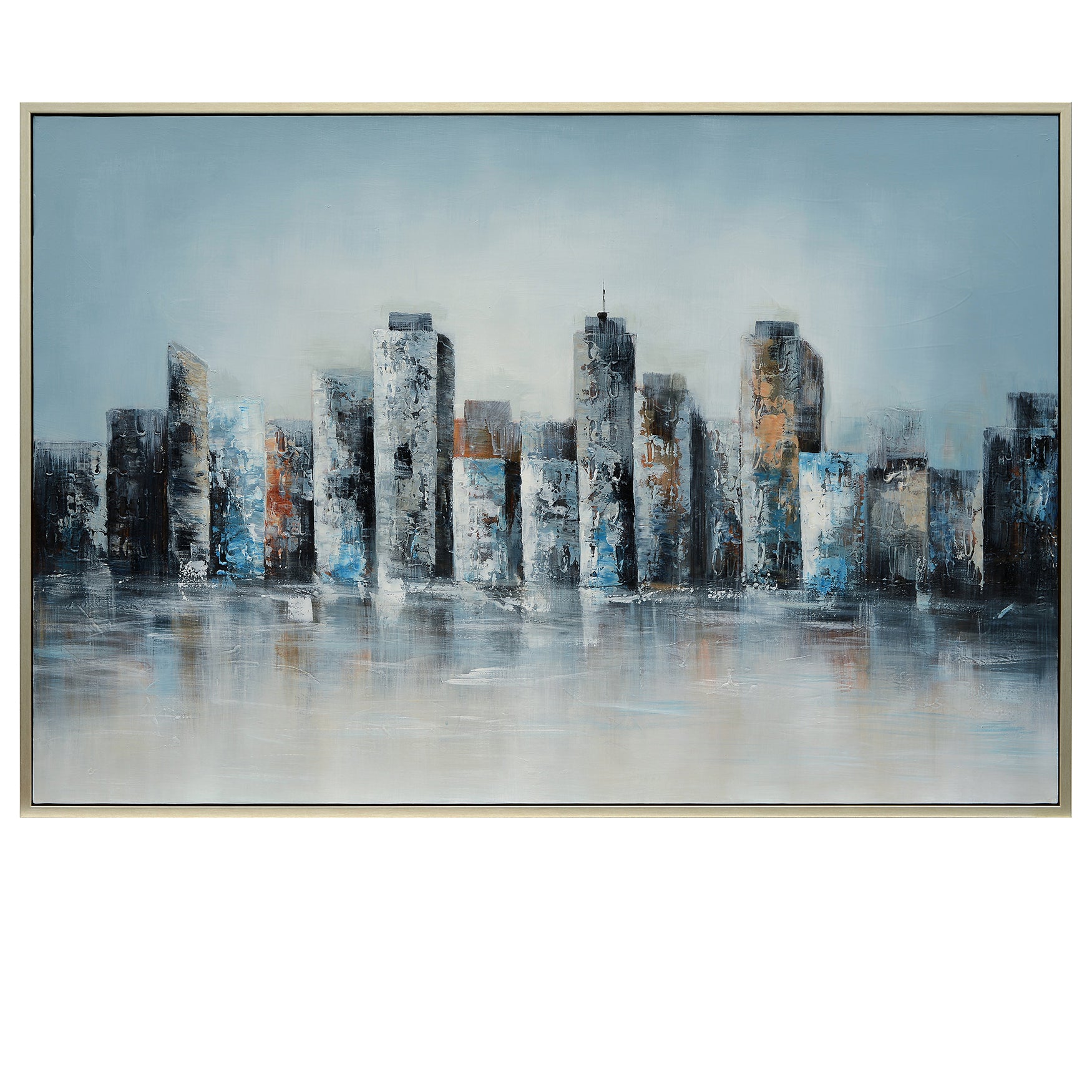 City View Oil Handpainting