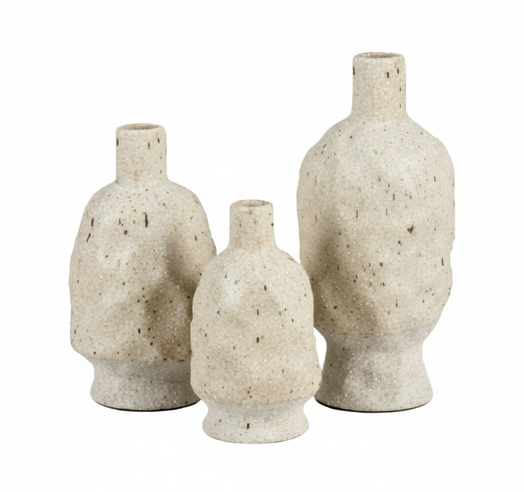 Anderson Vases with Tray,Set of 4