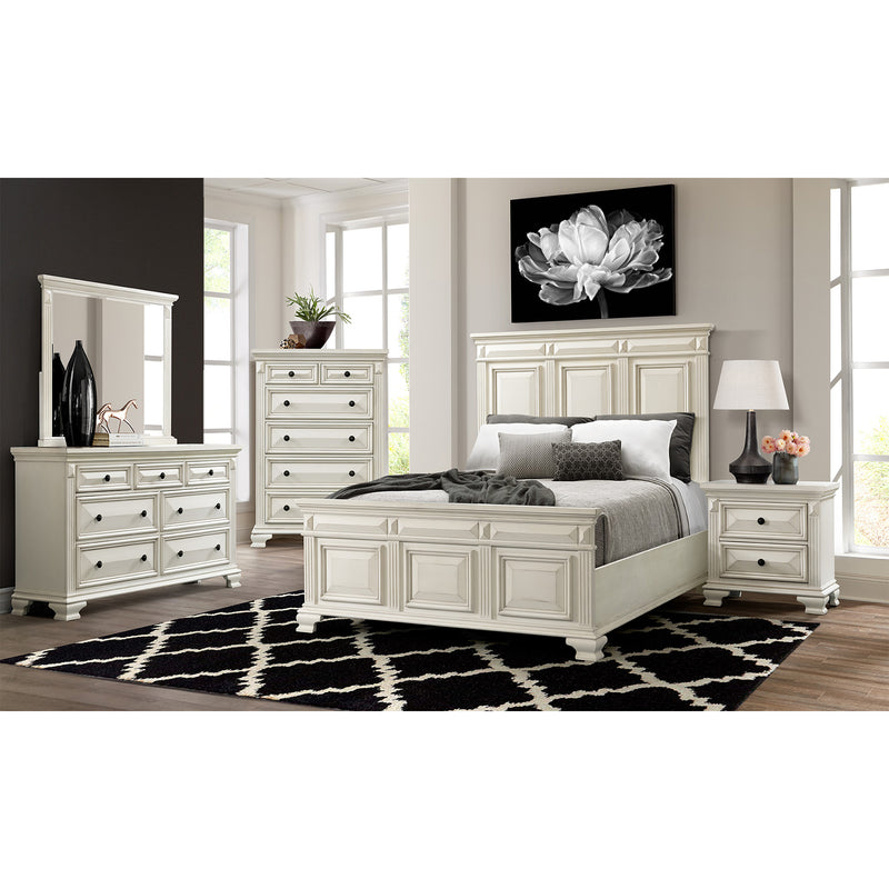 Calloway Dresser Antique White Color