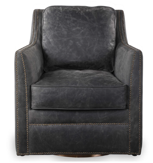 Inclination Swivel/Glider, Charcoal Gray