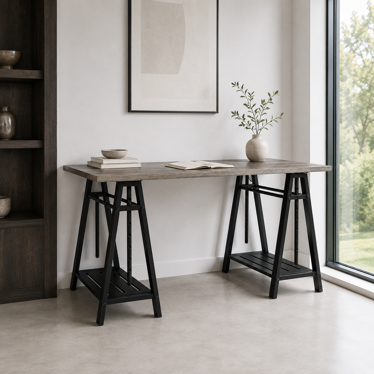 Irene Adjustable Height Desk