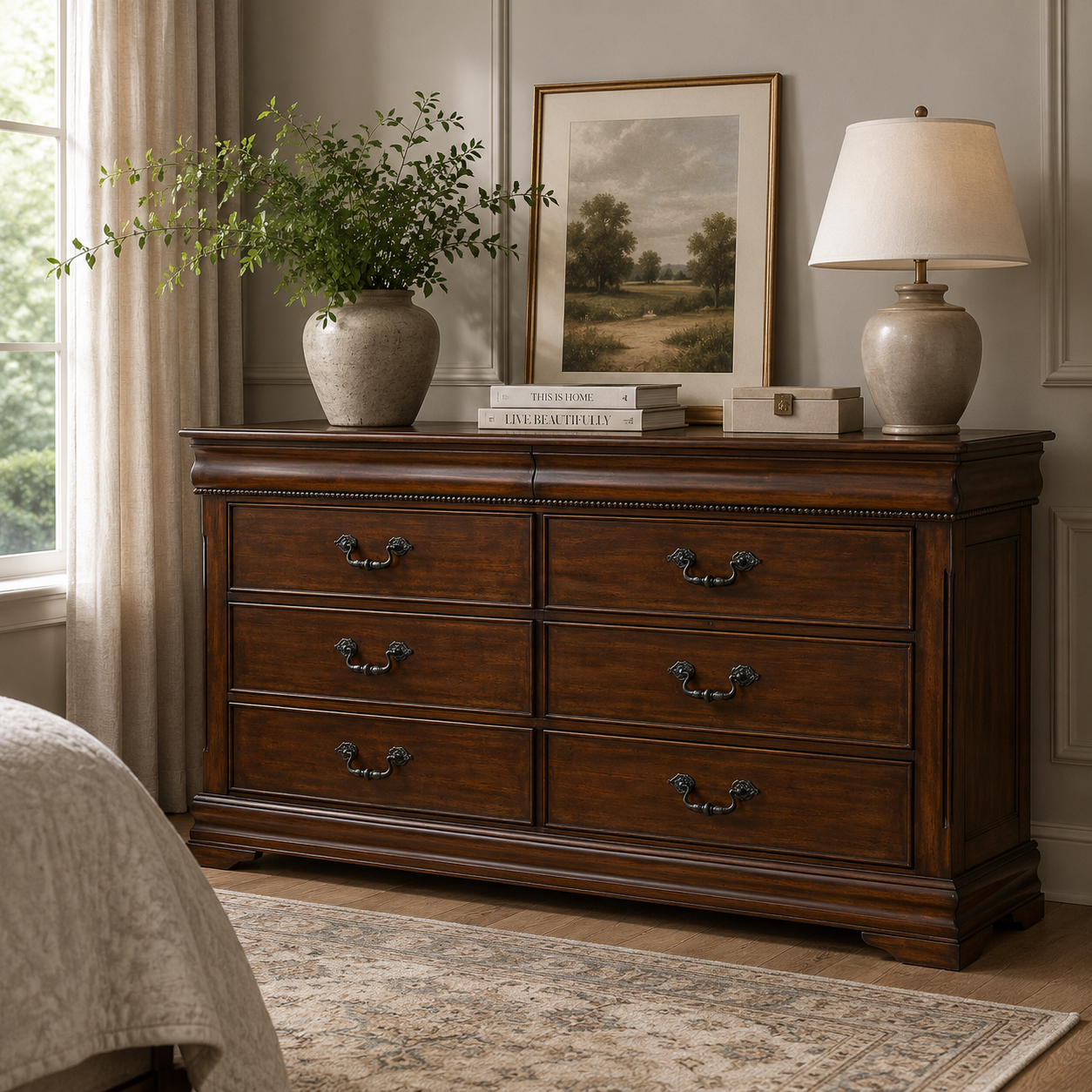 Northridge 8-Drawer Dresser in Cherry