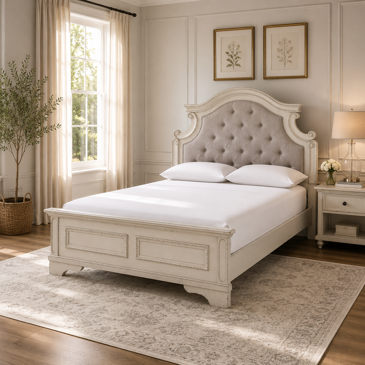 Realyn Full panel bed
