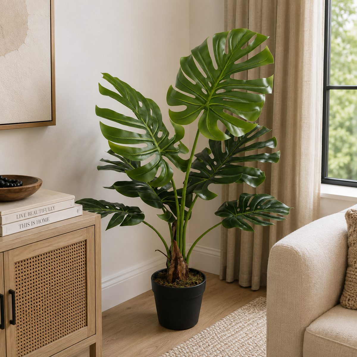 Artificial Split philo Tree 95CM Indoor